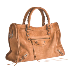 “Rogue Charm” Braided Leather Tote