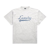 Graphic T-Shirt with “Luxury” Script Graphic T-Shirt with “Luxury” Script