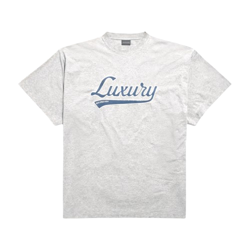 Graphic T-Shirt with “Luxury” Script